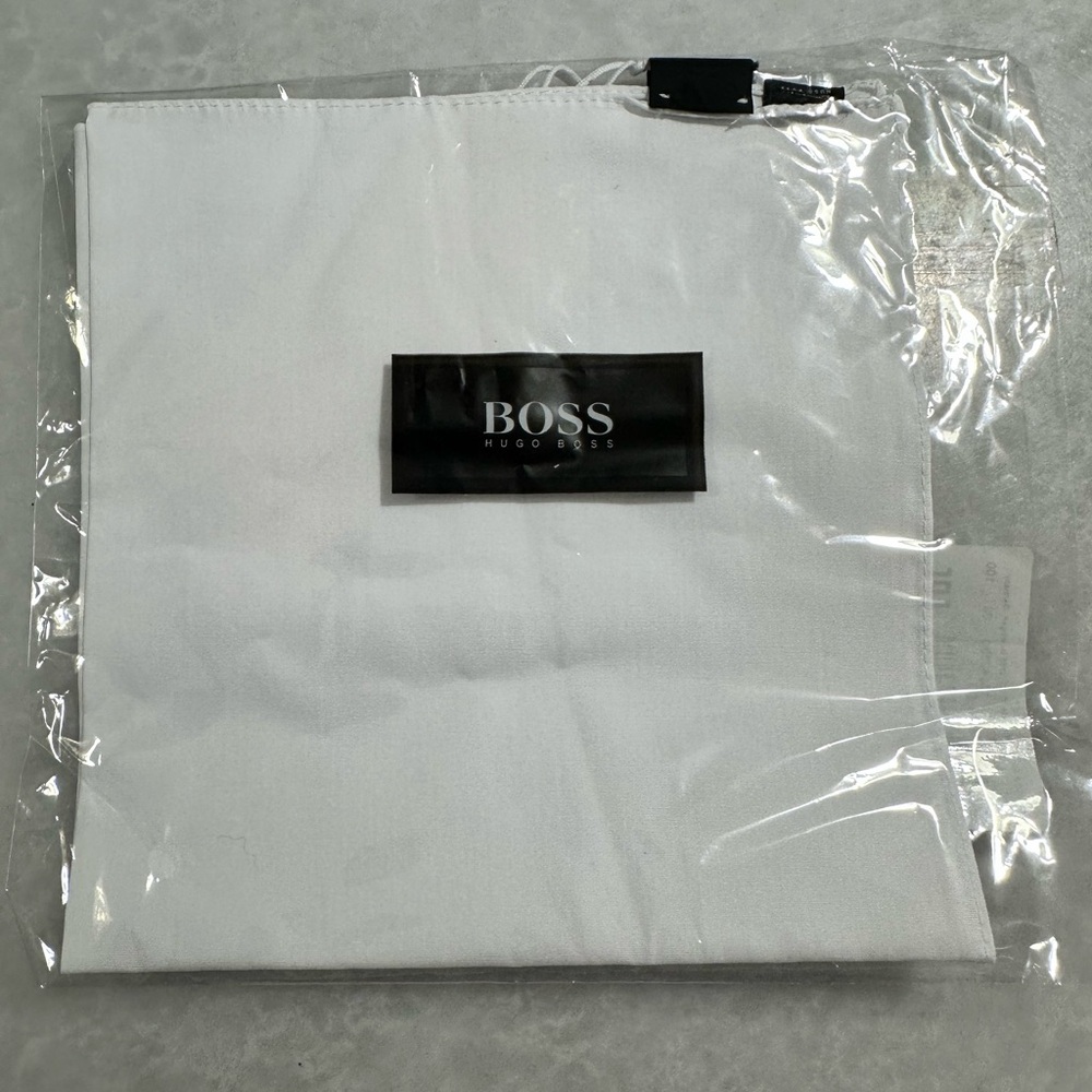 White pocket square